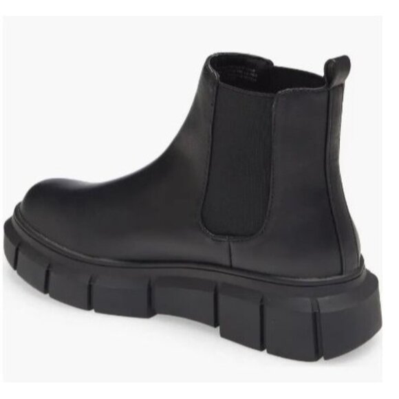BP Niya Black Lug Sole Chelsea Boots/Sz. 10M - Picture 2 of 11